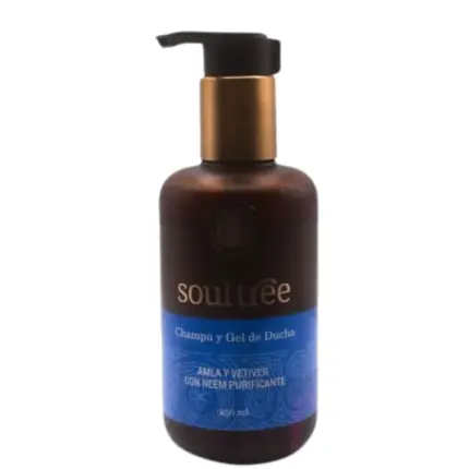 Soultree Champú y Gel con AMLA y VETIVER 250ml